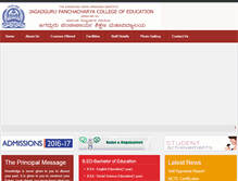 Tablet Screenshot of jpcedu.org